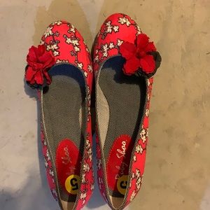 Brand new floral heels